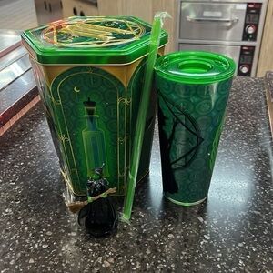 WICKED Elphaba Themed Tumbler ONLY